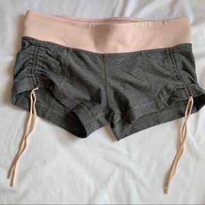 Lululemon Ruched Tied Shorts